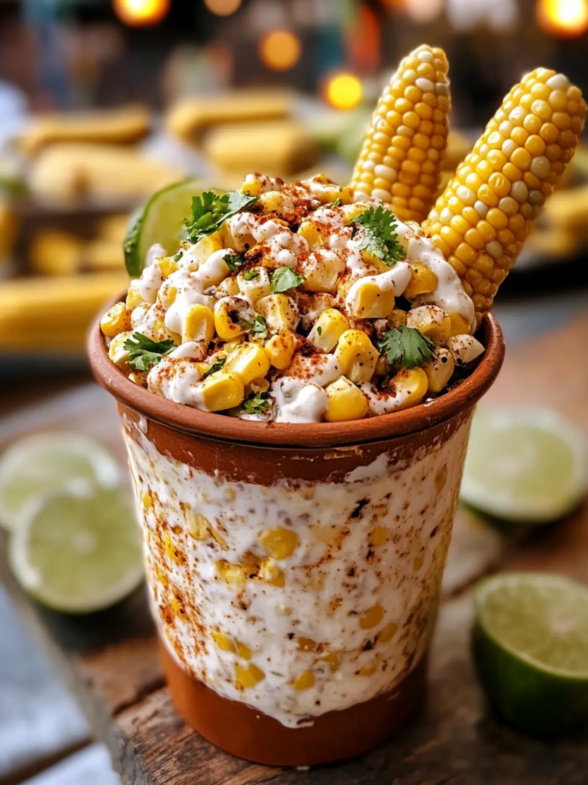 Delicious Mexican Elote Street Corn Served in a Cup at Home 4 Mexican Elote Street Corn Served in a Cup