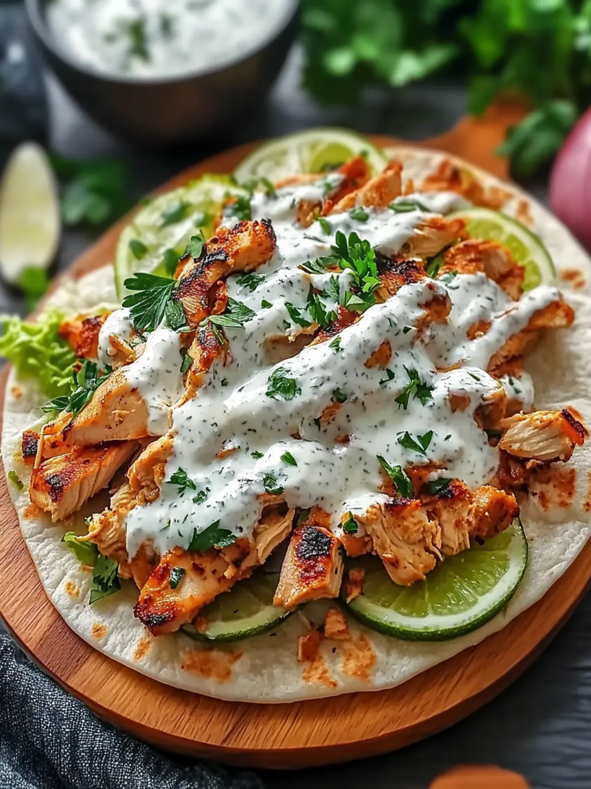 Savor Authentic Chicken Shawarma with Creamy Garlic Sauce 4 Delicious Chicken Shawarma with Garlic Sauce