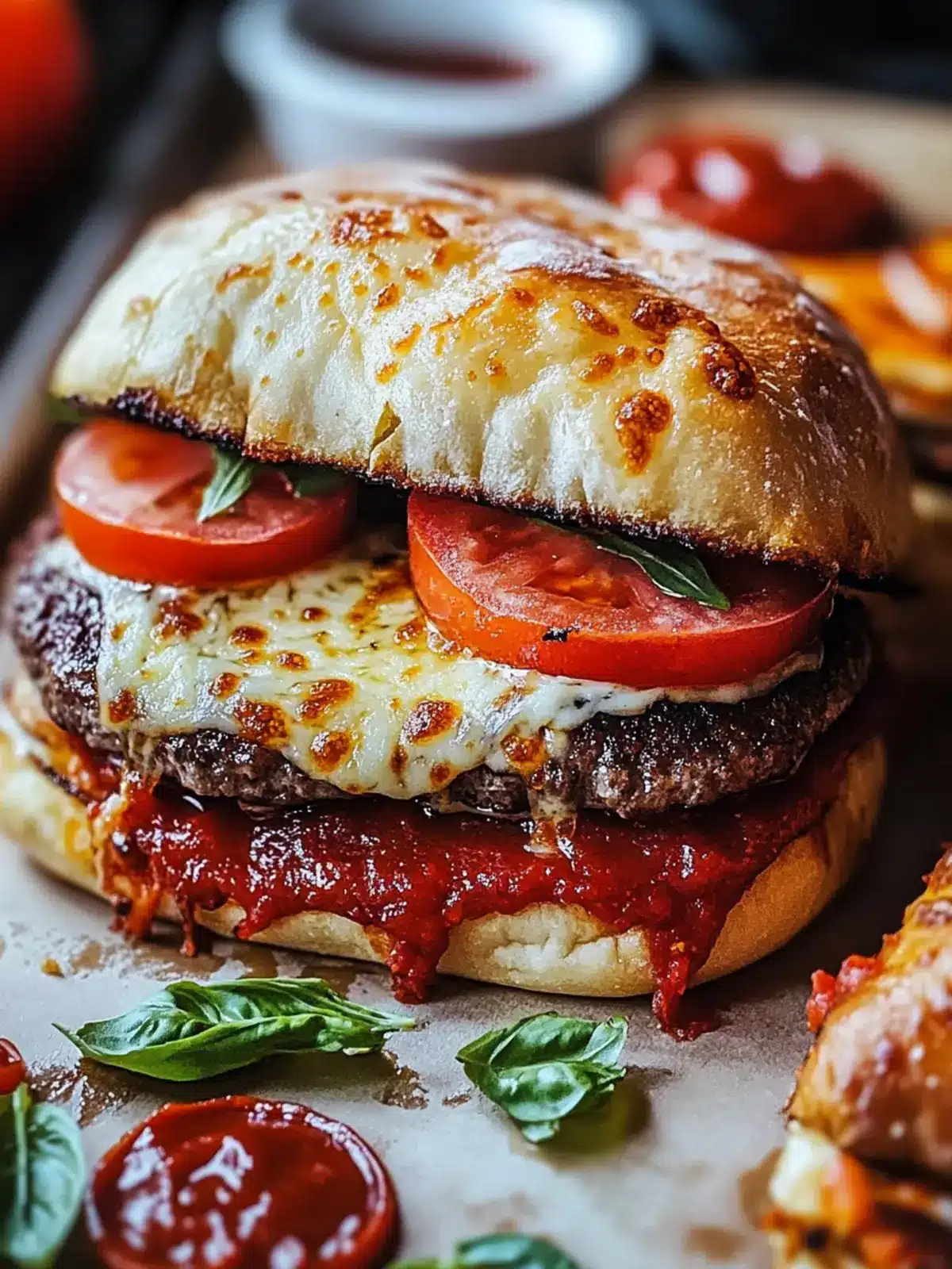 Melt-In-Your-Mouth Pizza Burgers That Kids Will Love 5 Pizza Burgers