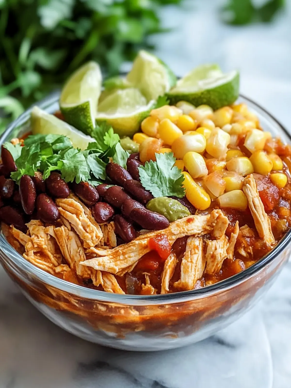 High-Protein Chicken Enchilada Bowls Ready in 30 Minutes 4 High-Protein Chicken Enchilada Bowls