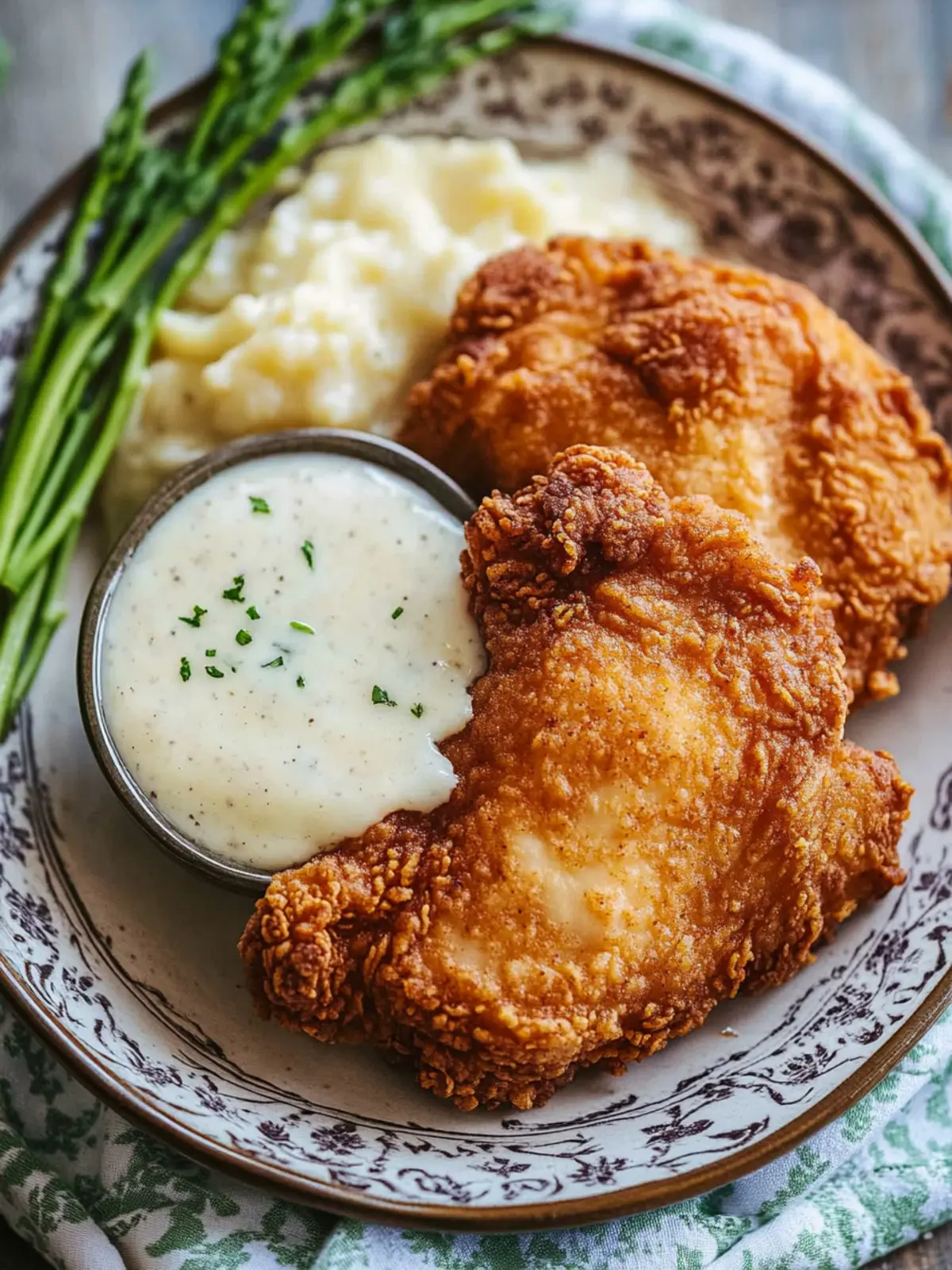 Crispy Southern Chicken Fried Chicken With Gravy Bliss 2 Southern Chicken Fried Chicken With Gravy