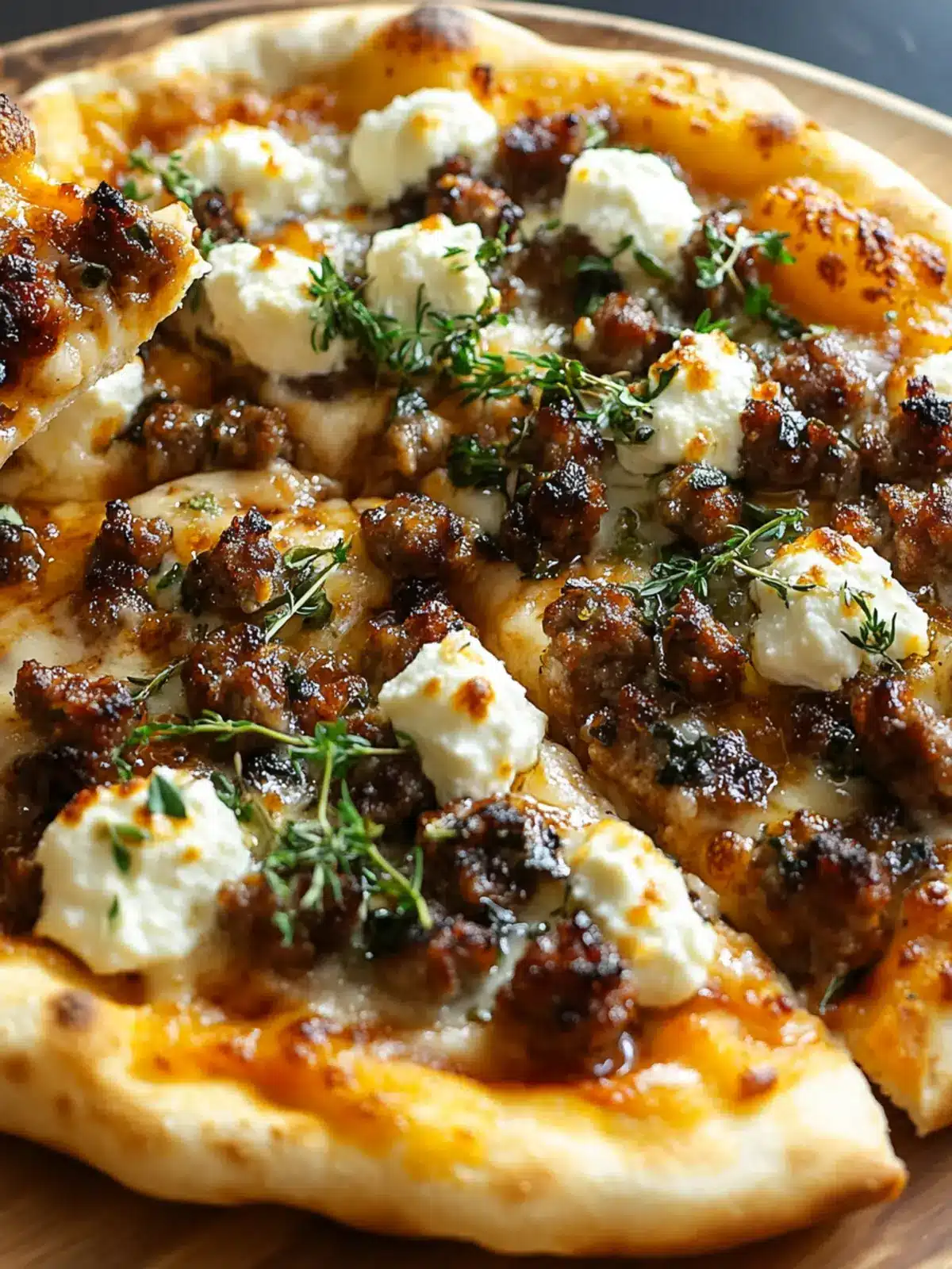 Sausage Ricotta Honey Hot Pizza in 5 Easy Steps to Yummy Bliss 4 Sausage Ricotta Honey Hot Pizza in 5 Easy Steps for the Ultimate Sweet-Heat Slice