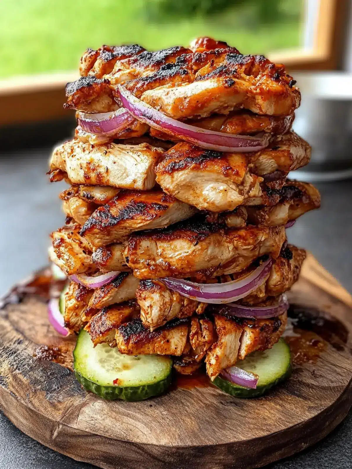 Effortless Easy Chicken Shawarma Tower Baked in the Oven 5 Easy Chicken Shawarma Tower Baked in the Oven