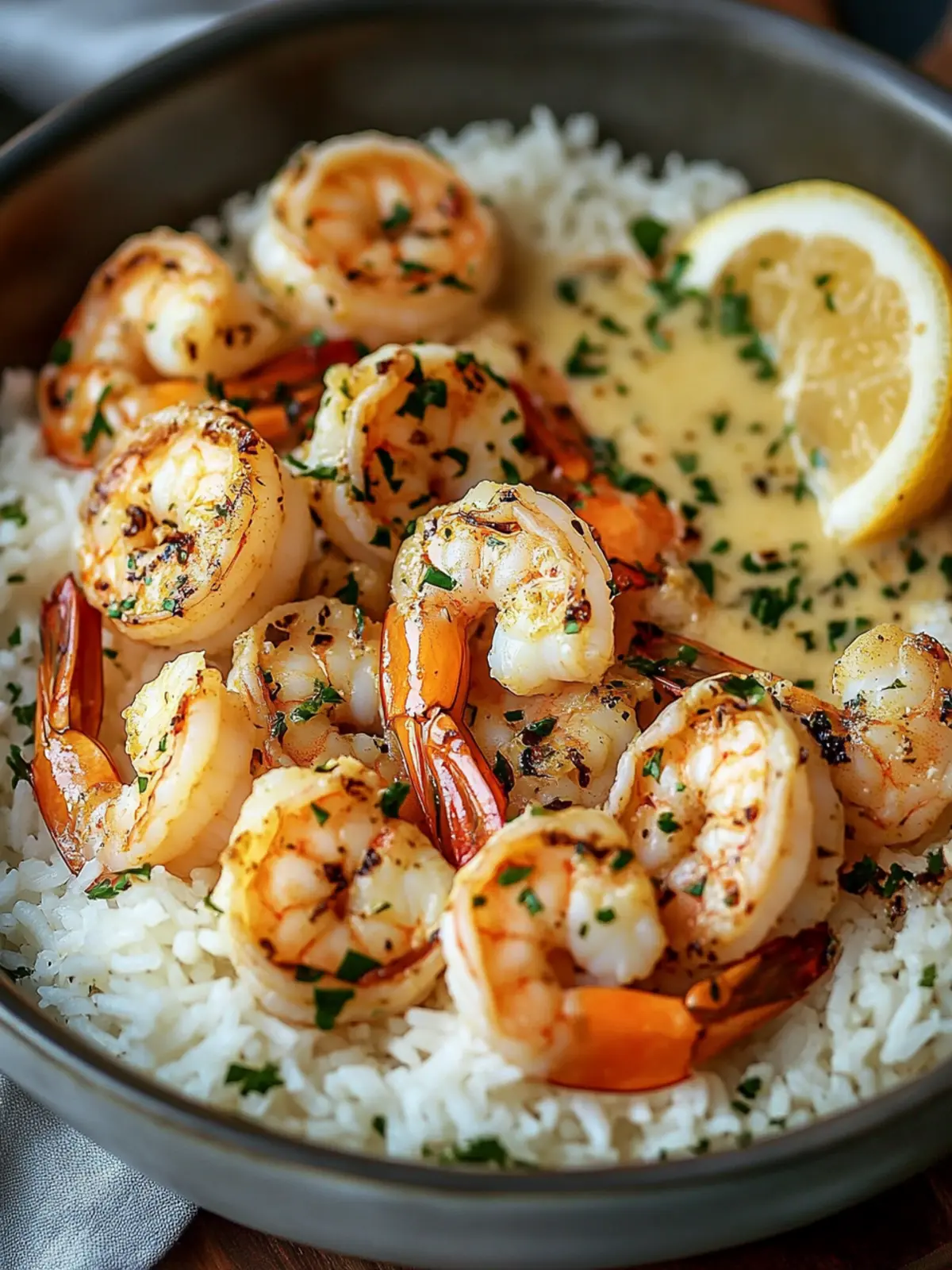 Creamy Garlic Butter Shrimp: Easy Shrimp and Rice Recipe Fast 5 Easy Shrimp And Rice Recipes: How To Make Creamy Garlic Butter Shrimp Fast