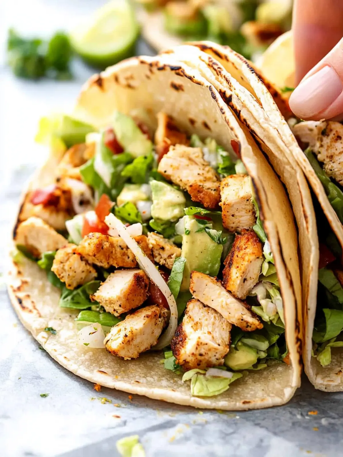 Chicken Caesar Smash Tacos: A Flavor Explosion You Need! 4 Chicken Caesar Smash Tacos