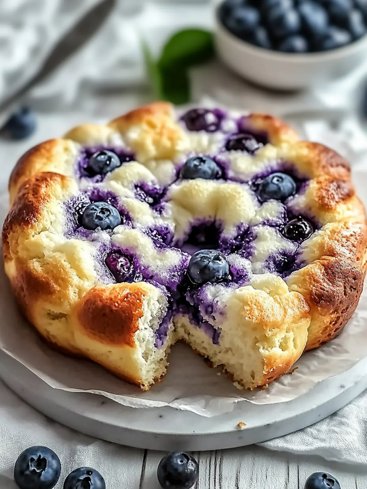 Cottage Cheese Blueberry Cloud Bread: Your Fluffy Dream Snack 4 Cottage Cheese Blueberry Cloud Bread: Light, Fluffy Perfection