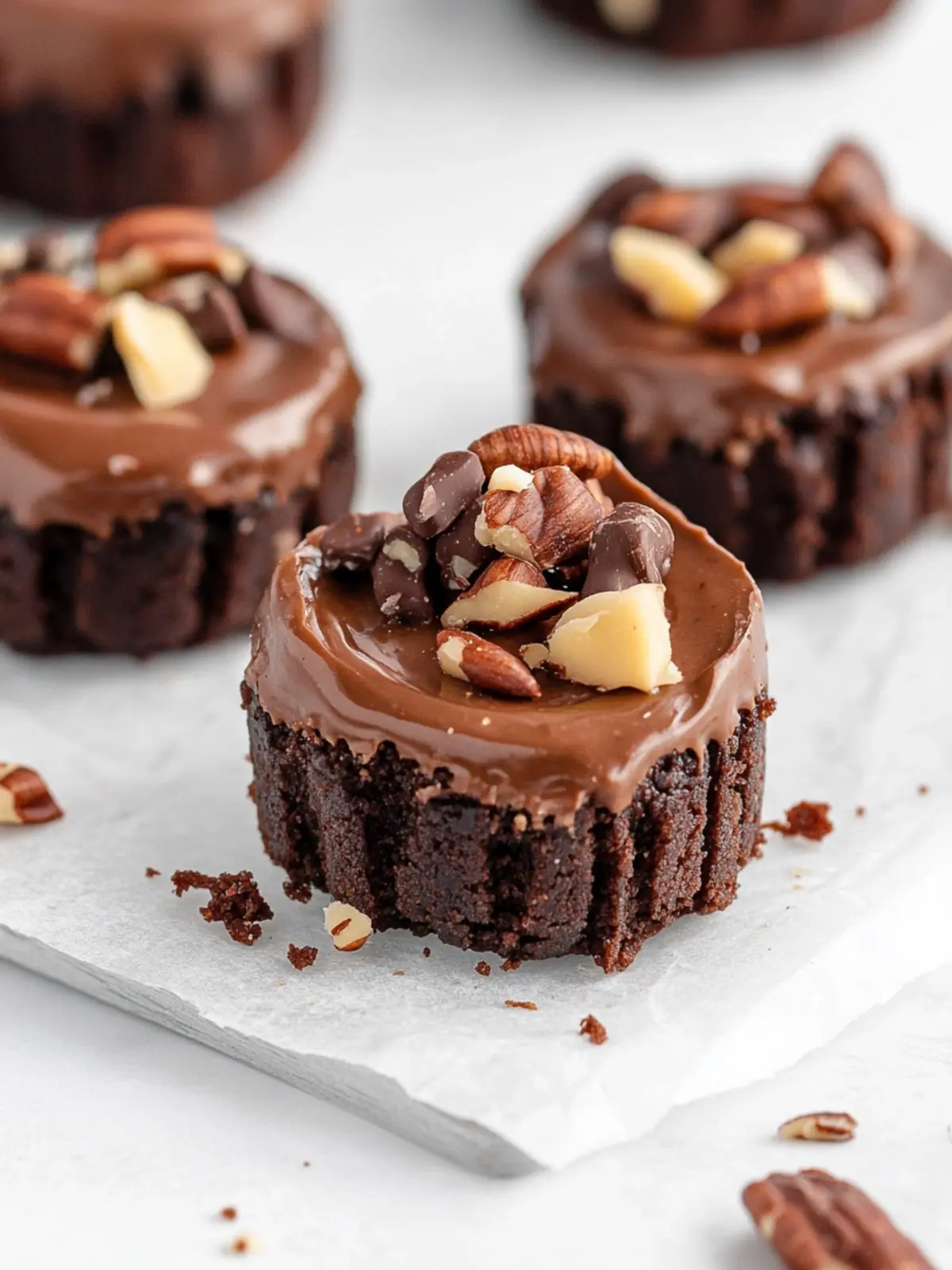 Decadent No-Bake Turtle Brownie Bites You’ll Crave Daily 2 No-Bake Turtle Brownie Bites (Healthy, Vegan, Gluten-Free)