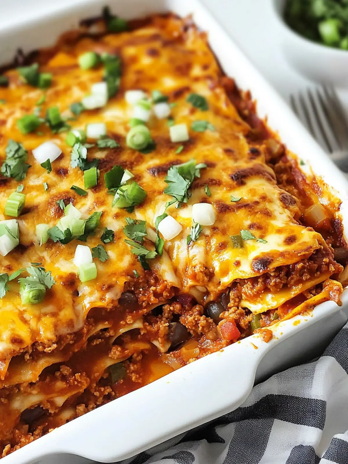 Mexican Lasagna Tortilla Casserole for Quick Family Dinners 3 Mexican Lasagna Tortilla Casserole
