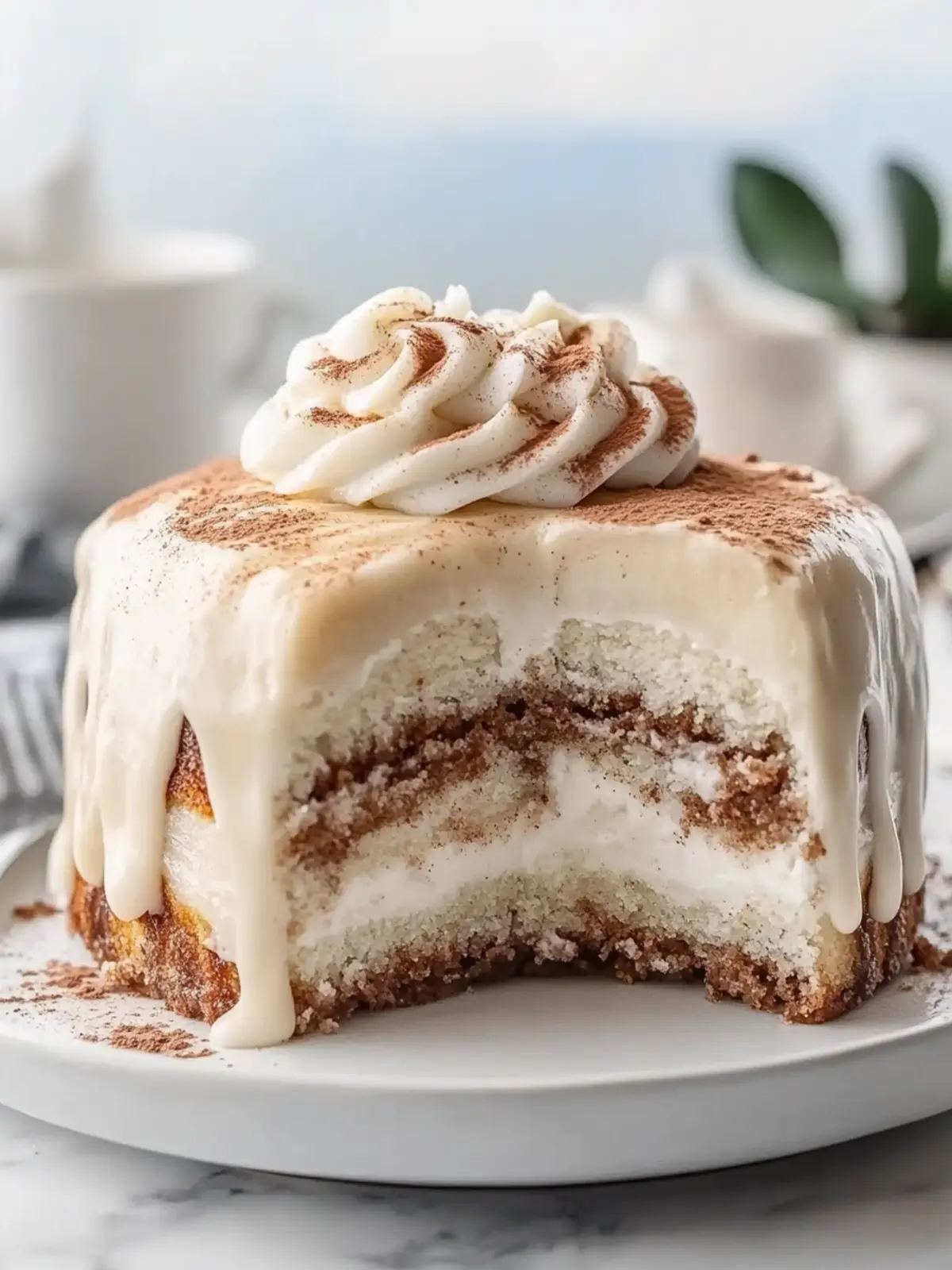 Cinnamon Roll Poke Cake: Easy Comfort for Your Weekend Brunch 4 Cinnamon Roll Poke Cake