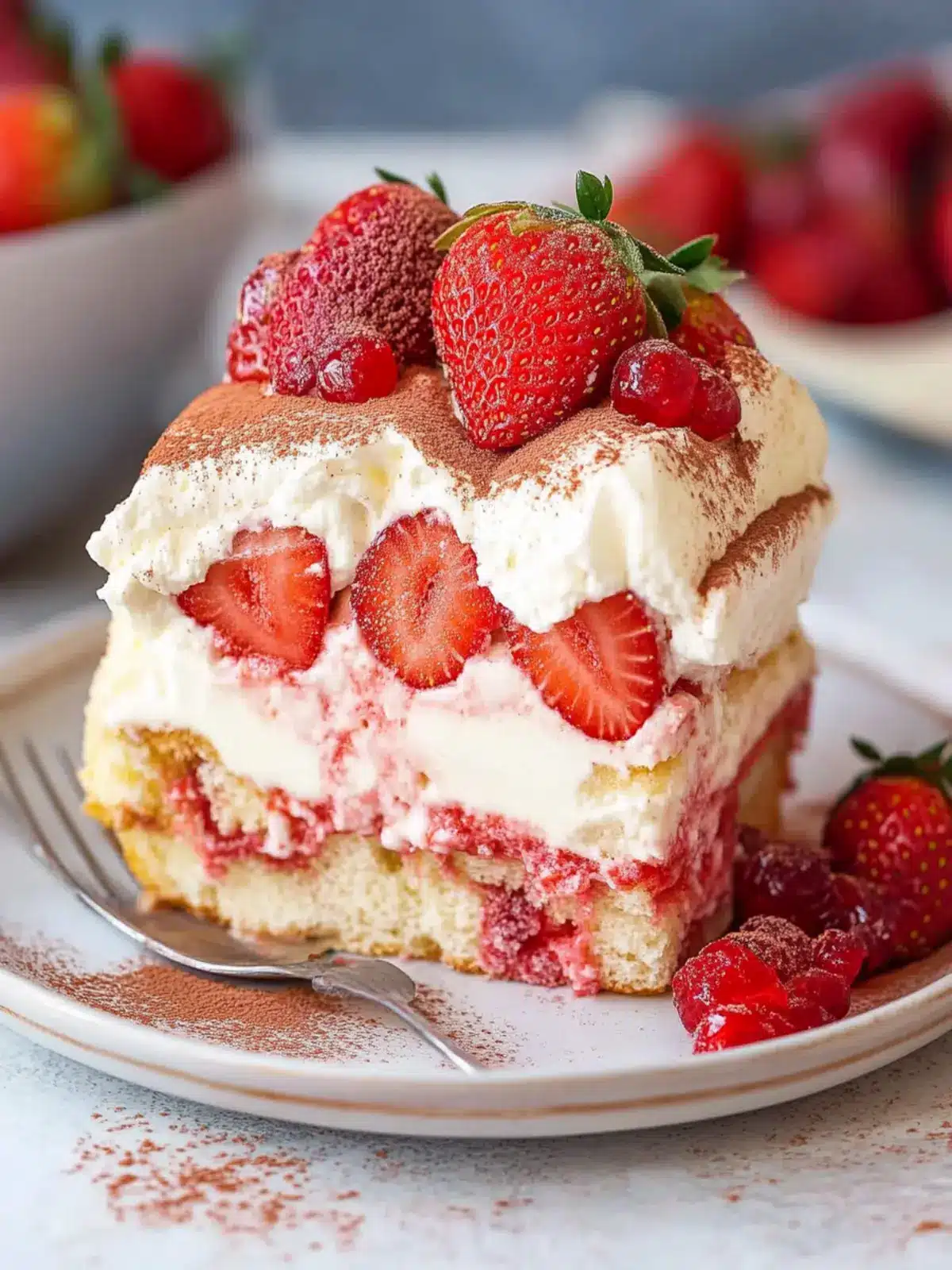 Easy No-Bake Strawberry Tiramisu for a Sweet Delight 5 Strawberry Tiramisu