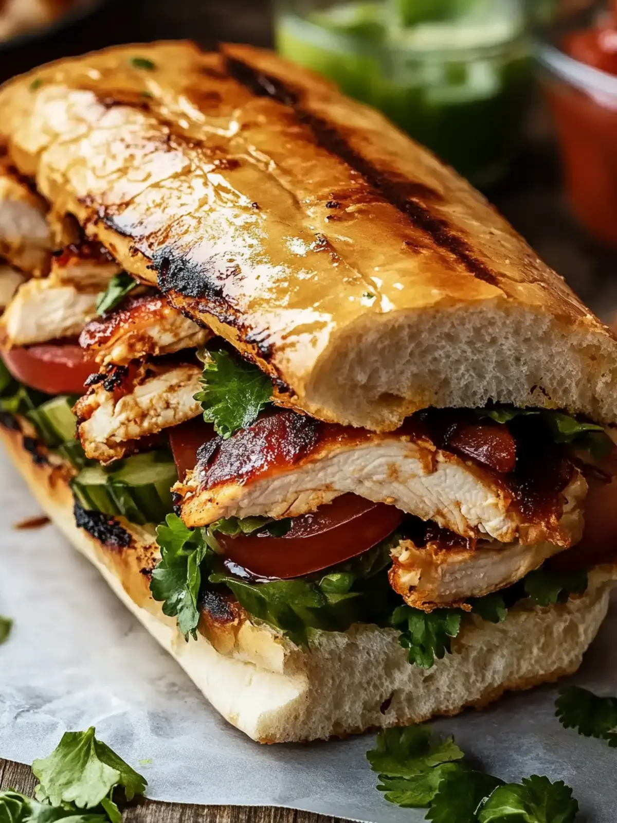 Flavor-Packed Chicken Torta Sandwich That's Simple to Savor 3 Flavor-Packed Chicken Torta Sandwich