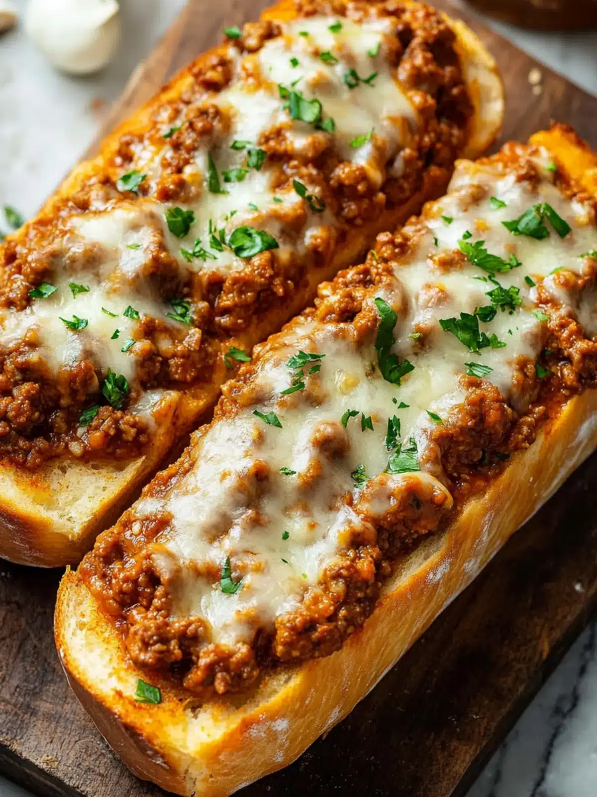 Sloppy Joe Garlic Bread Recipe – The Ultimate Comfort Bliss 5 Sloppy Joe Garlic Bread Recipe – A Comfort Food Mashup