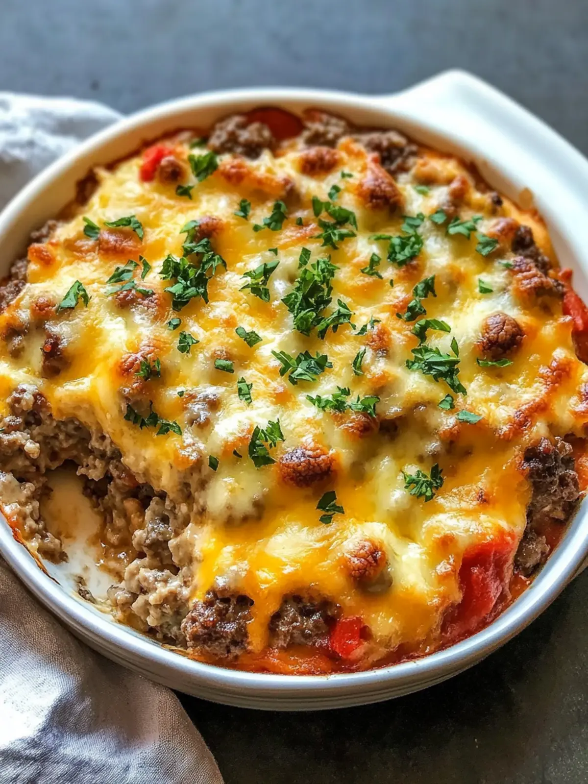 Easy Cheddar Bay Hamburger Casserole for a Cozy Dinner Night 5 Easy Cheddar Bay Hamburger Casserole (Ultimate Comfort Food!)
