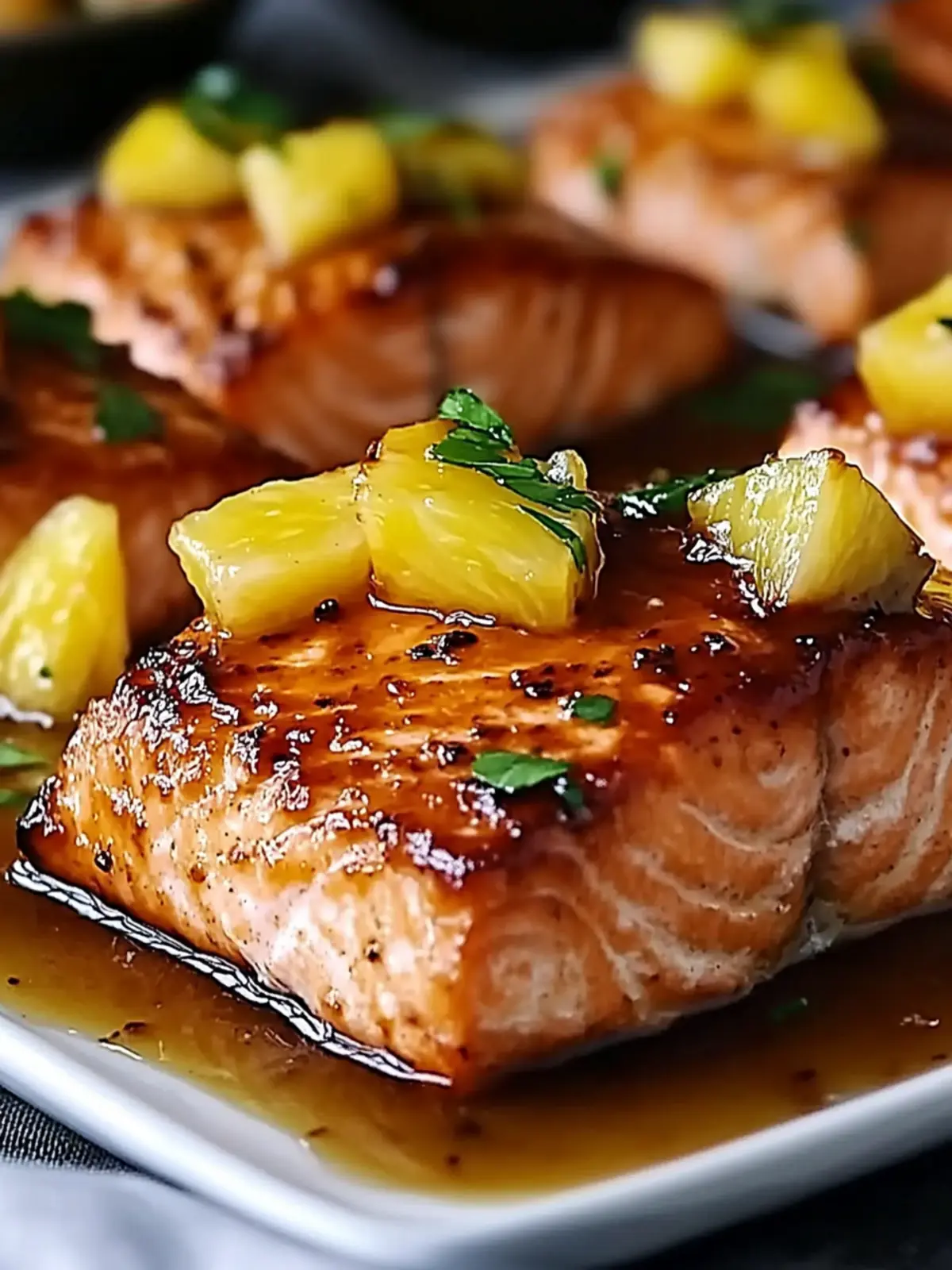 Honey Pineapple Glazed Salmon Recipe You Must Try Tonight 2 Honey Pineapple Glazed Salmon Recipe is a must-try!