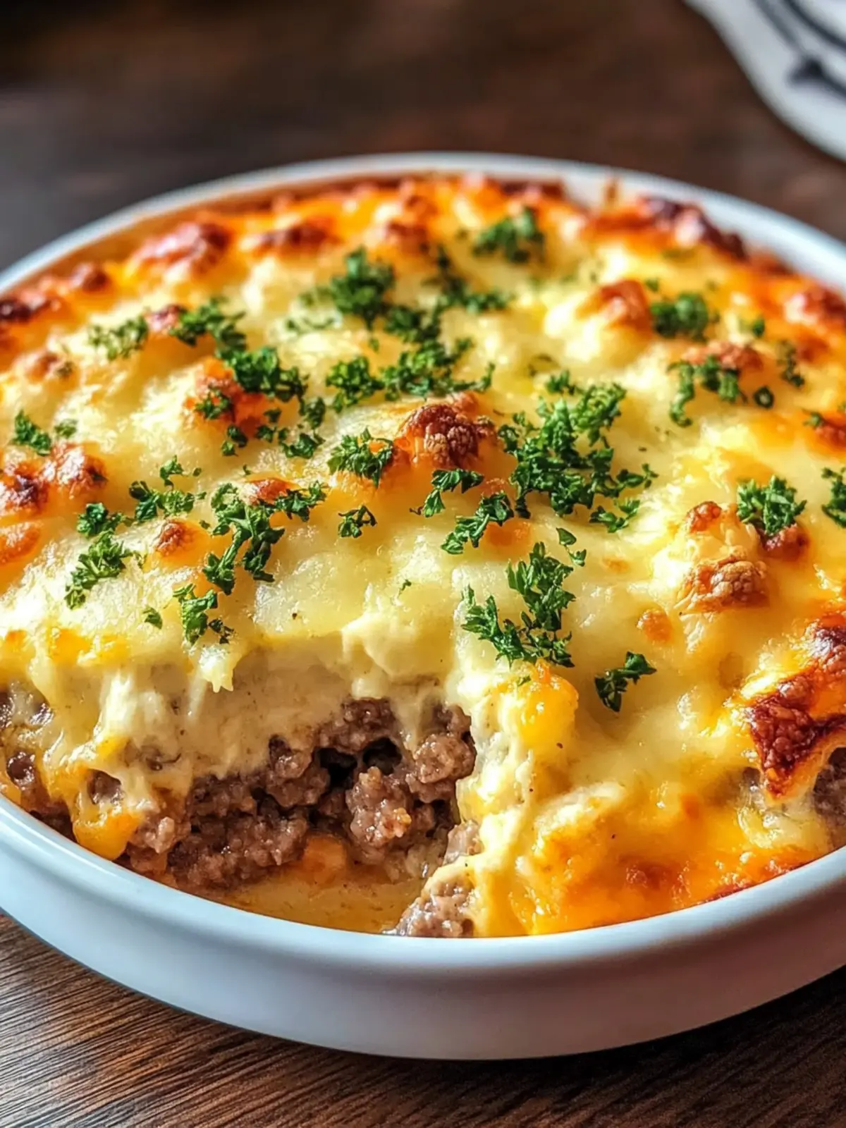Easy Cheddar Bay Hamburger Casserole for a Cozy Dinner Night 2 Easy Cheddar Bay Hamburger Casserole (Ultimate Comfort Food!)