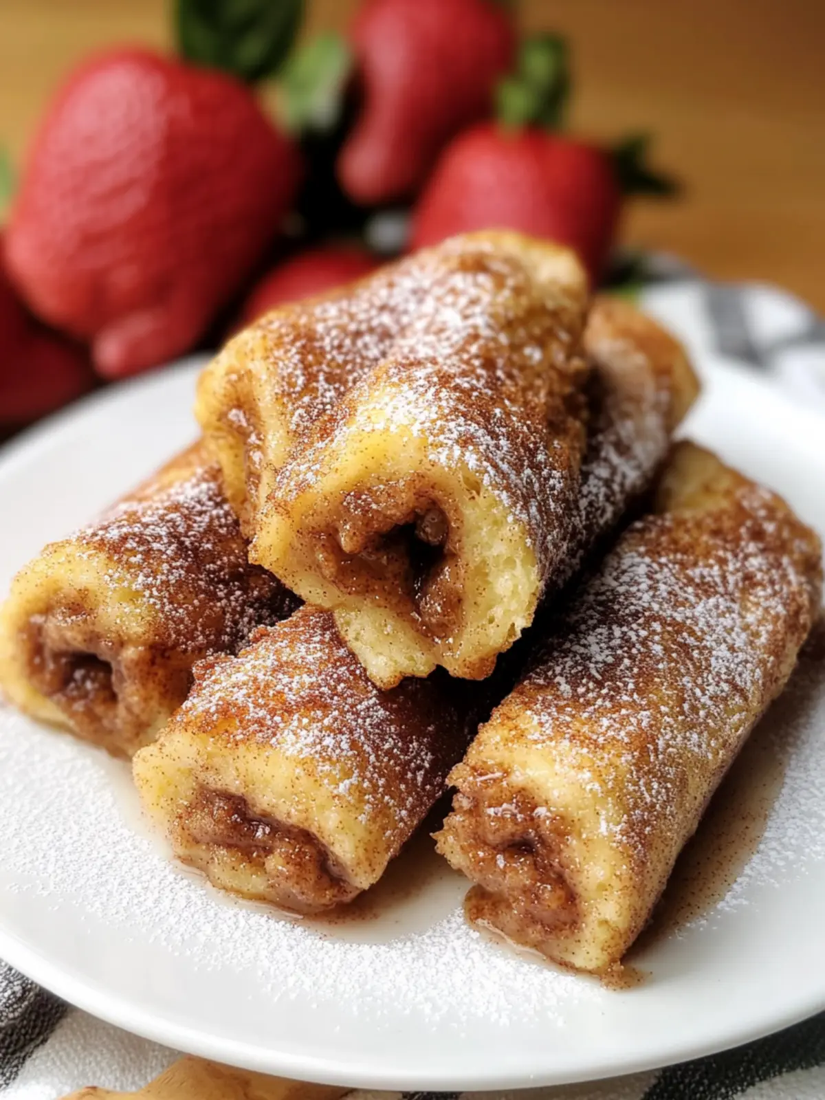 Cinnamon French Toast Roll-Ups: A Sweet Breakfast Delight 4 Cinnamon French Toast Roll Ups