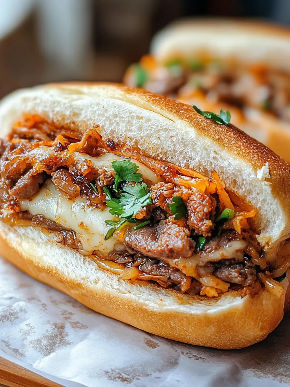 Irresistible Korean-Inspired Kimchi Bulgogi Cheesesteak Bliss 5 Irresistible Korean-Inspired Kimchi Bulgogi Cheesesteak