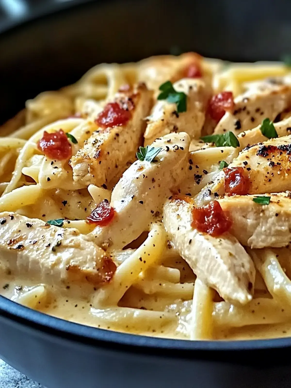 Creamy Italian Chicken Pasta: Pure Comfort in Every Bite 3 Creamy Italian Chicken Pasta That's Pure Comfort in a Bowl