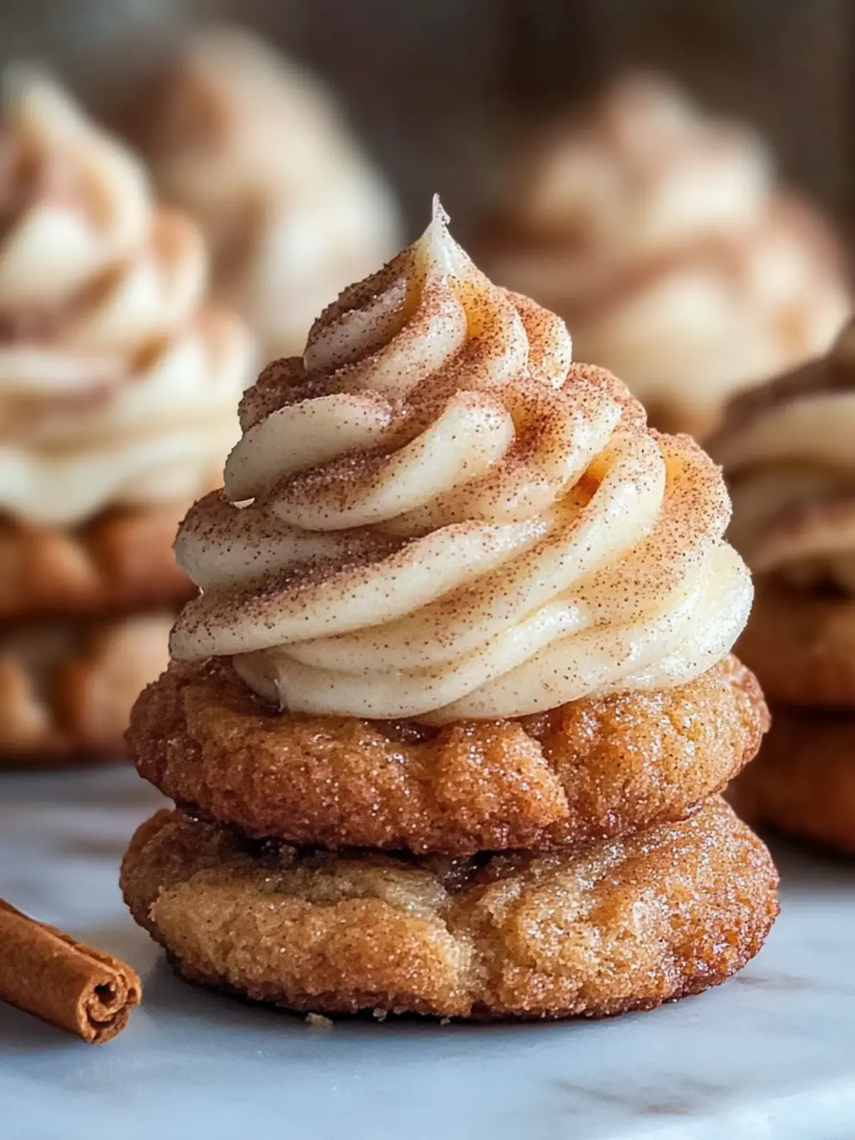 Cozy Thick Churro Cookies Recipe with Creamy Cinnamon Frosting 4 Cozy Thick Churro Cookies Recipe with Easy Cinnamon Cream Cheese Frosting