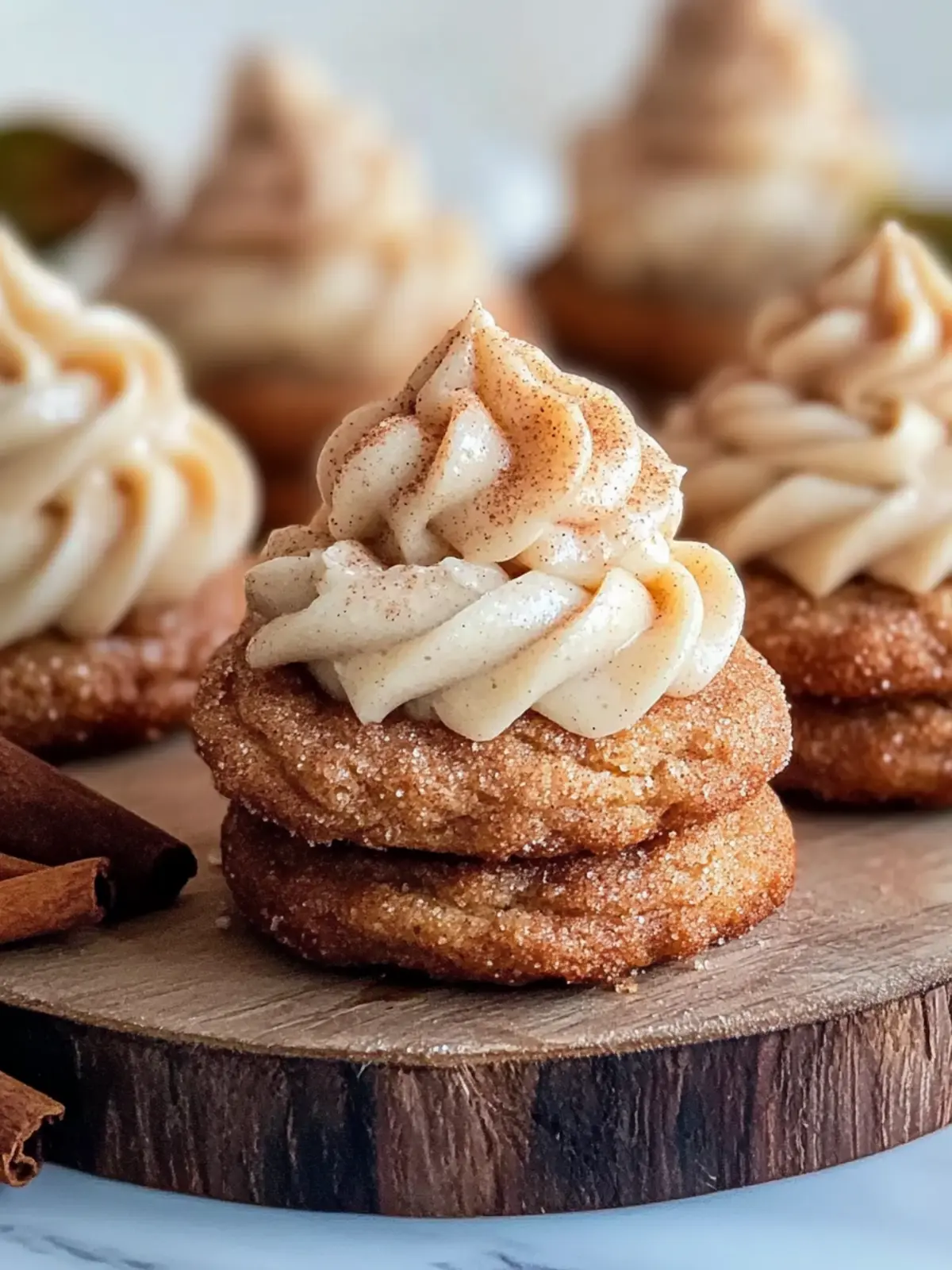 Cozy Thick Churro Cookies Recipe with Creamy Cinnamon Frosting 2 Cozy Thick Churro Cookies Recipe with Easy Cinnamon Cream Cheese Frosting