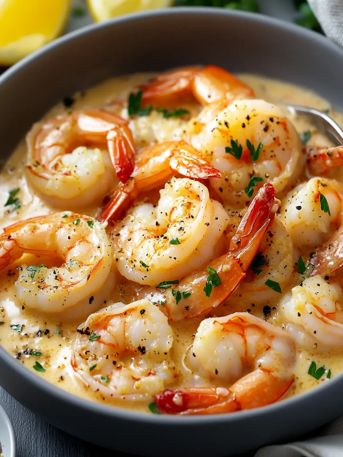 Creamy Garlic Shrimp: 5 Secrets for Perfect Home Cooking 2 Creamy Garlic Shrimp: 5 Secrets to Perfecting This Dish at Home!