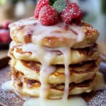 Fluffy Cinnamon Roll Pancake Stack Recipe with Cream Cheese Glaze 10 Fluffy Cinnamon Roll Pancake Stack Recipe with Easy Cream Cheese Glaze