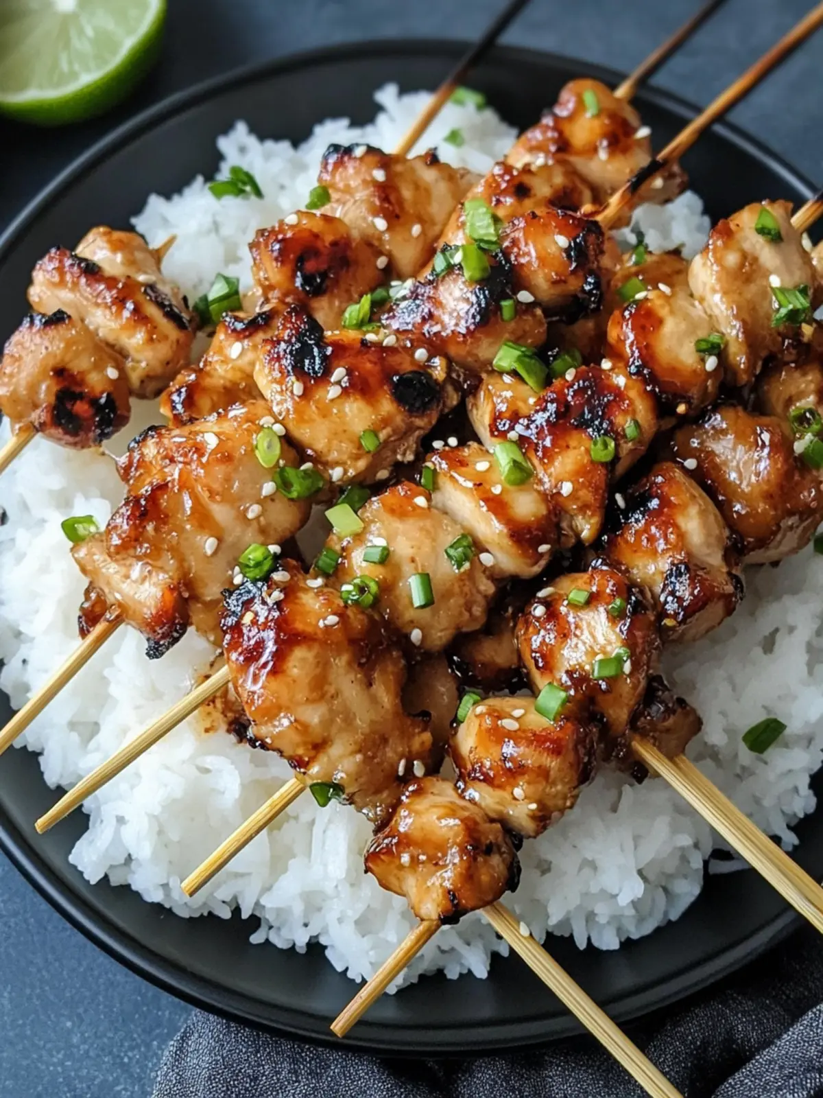 Savory Teriyaki Chicken Skewers for Effortless Grilling 3 Teriyaki Chicken Skewers