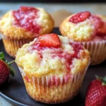 Strawberry Cheesecake Muffins: A Sweet Summer Treat at Home 8 Strawberry Cheesecake Muffins