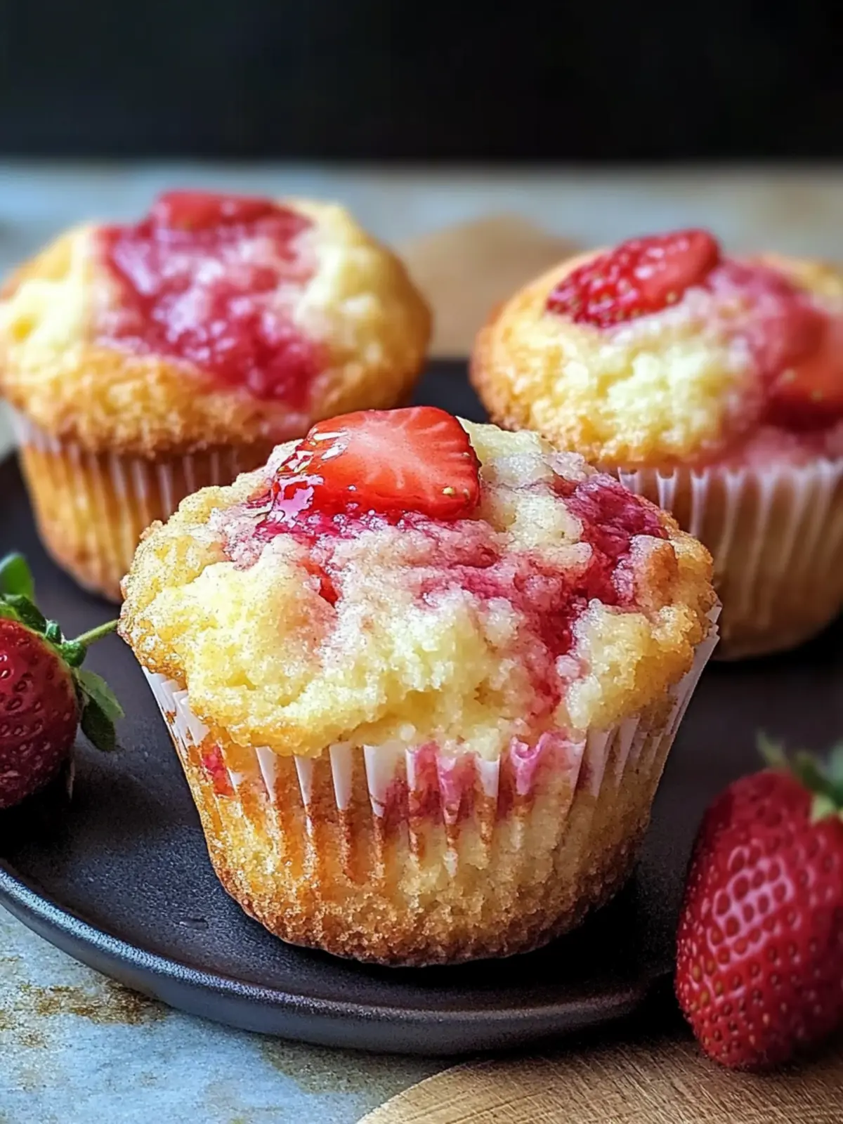 Strawberry Cheesecake Muffins: A Sweet Summer Treat at Home 5 Strawberry Cheesecake Muffins