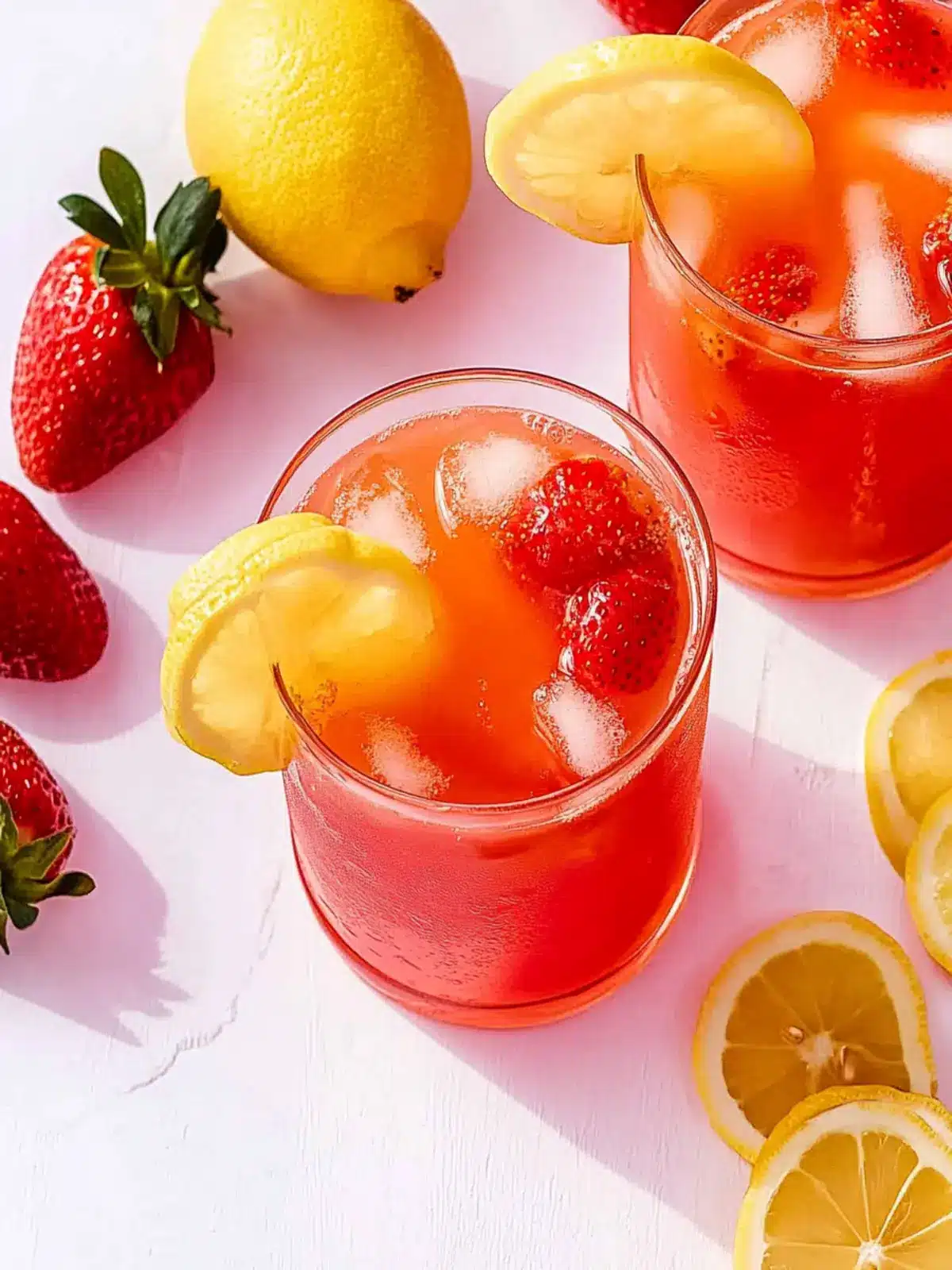 Deliciously Fresh Strawberry Lemonade to Beat the Summer Heat 3 Strawberry Lemonade