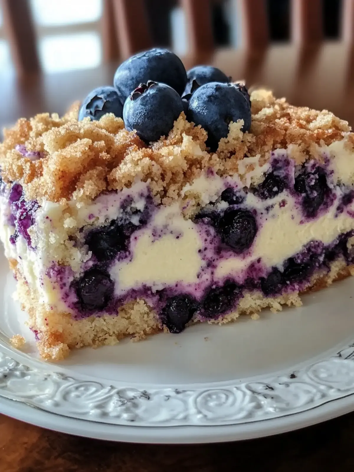 Heavenly Blueberry Cream Cheese Crumb Cake: Perfect for Any Occasion 2 Heavenly Blueberry Cream Cheese Crumb Cake