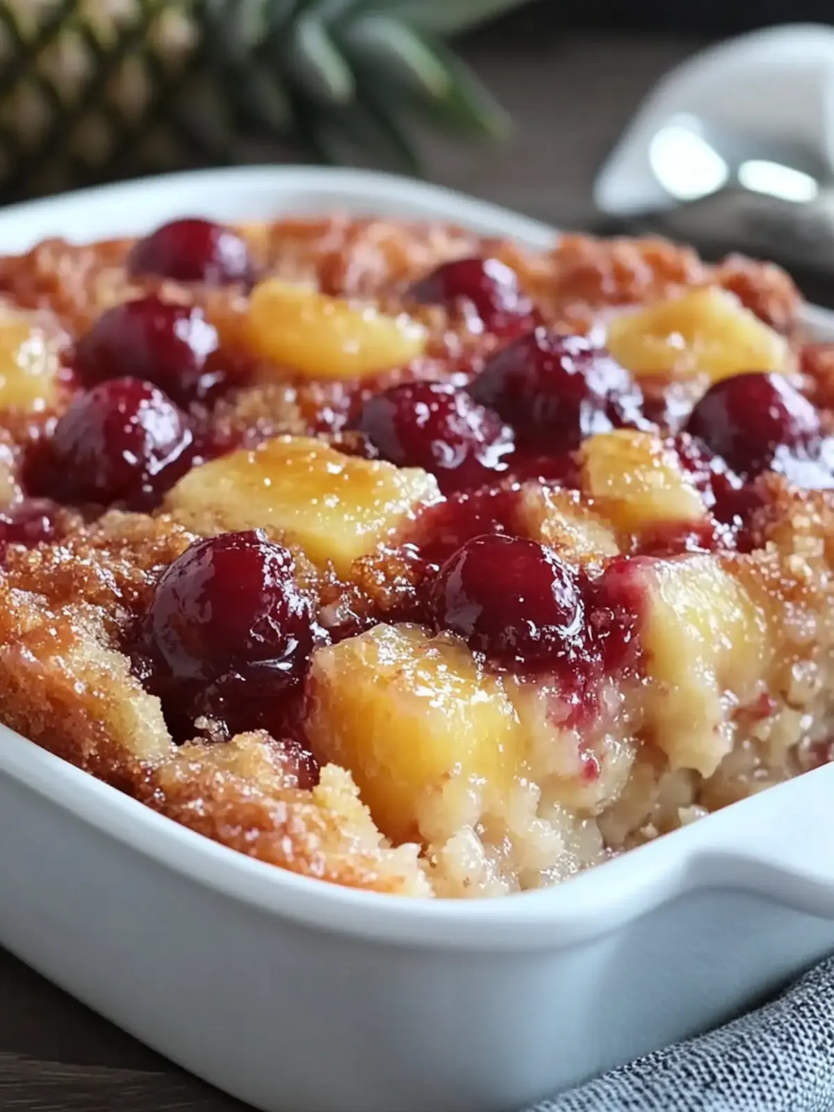 Easy Cherry Pineapple Dump Cake Recipe with Crispy Topping 5 Easy Cherry Pineapple Dump Cake Recipe with Perfect Crispy Topping