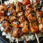 Savory Teriyaki Chicken Skewers for Effortless Grilling 8 Teriyaki Chicken Skewers