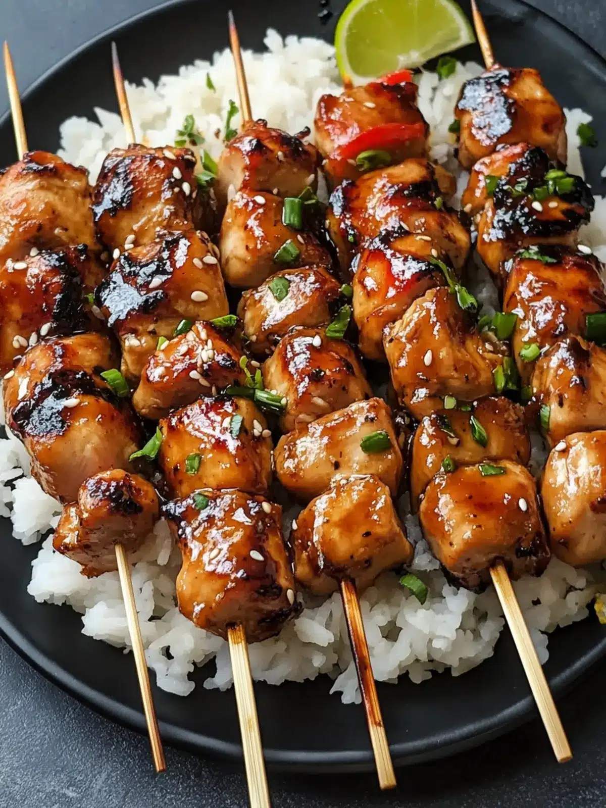 Savory Teriyaki Chicken Skewers for Effortless Grilling 5 Teriyaki Chicken Skewers