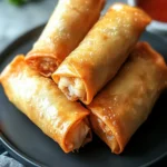 Crispy Crab Rangoon Egg Rolls for Your Next Party Delight 6 Crab Rangoon Egg Rolls