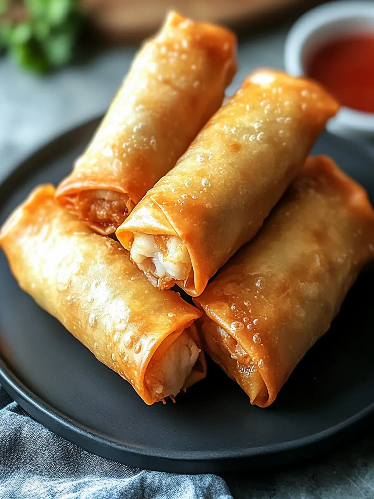 Crispy Crab Rangoon Egg Rolls for Your Next Party Delight 5 Crab Rangoon Egg Rolls