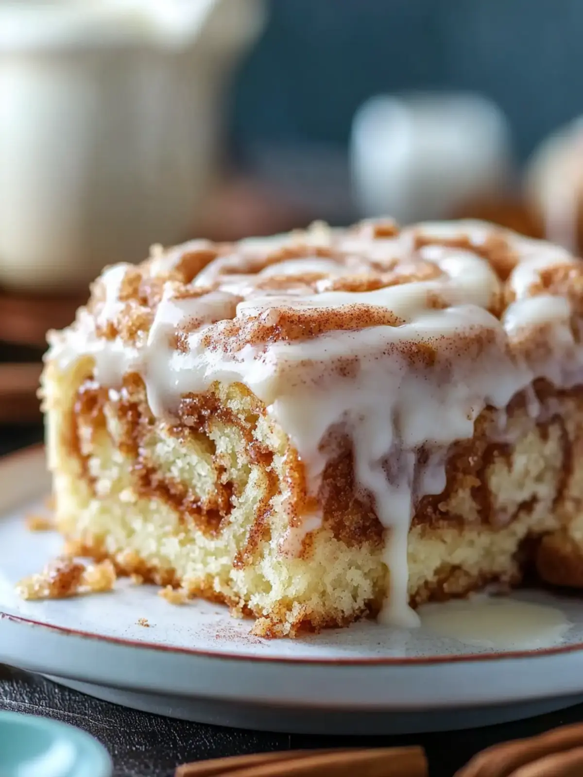 Cinnabon Cinnamon Roll Cake: Your Easy No-Yeast Sweet Treat 3 Cinnabon Cinnamon Roll Cake