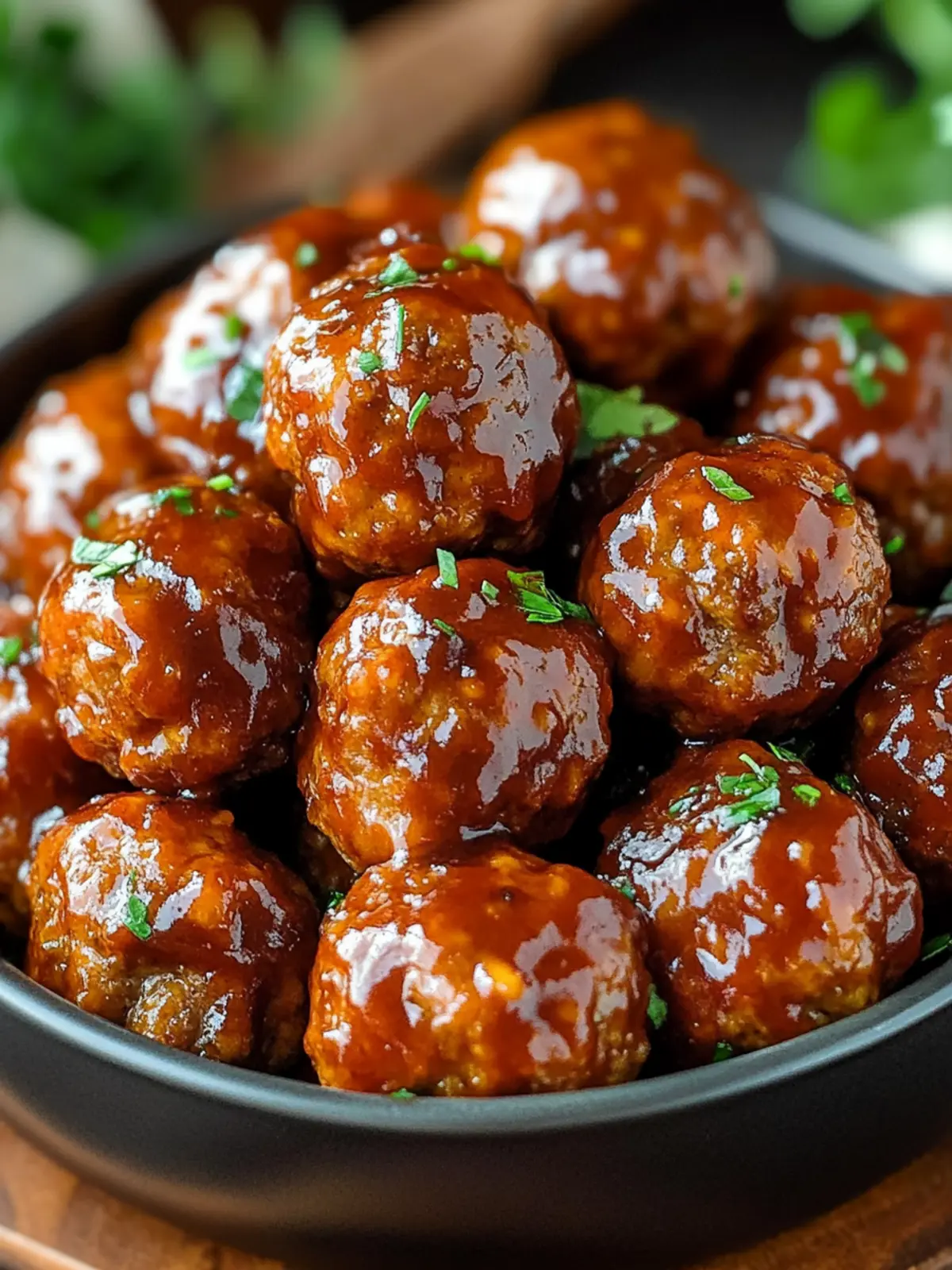 Whiskey Peach BBQ Meatballs Recipe for Sweet Savory Bliss 3 Whiskey Peach BBQ Meatballs Recipe