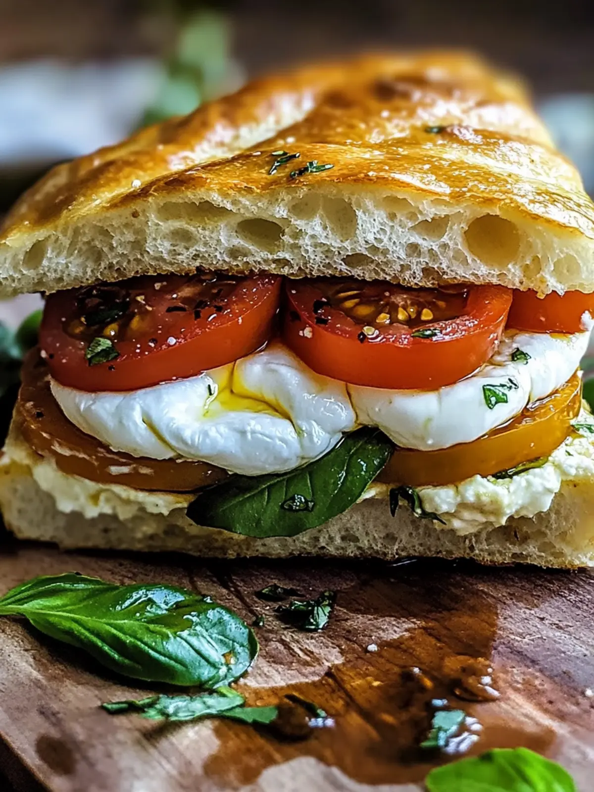 Savory Burrata Italian Focaccia Sandwich You’ll Crave Today 2 Savory Burrata Italian Focaccia Sandwich You’ll Crave