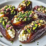 Honey Pistachio Ricotta Stuffed Dates – Elegant No-Bake Delight 7 Honey Pistachio Ricotta Stuffed Dates