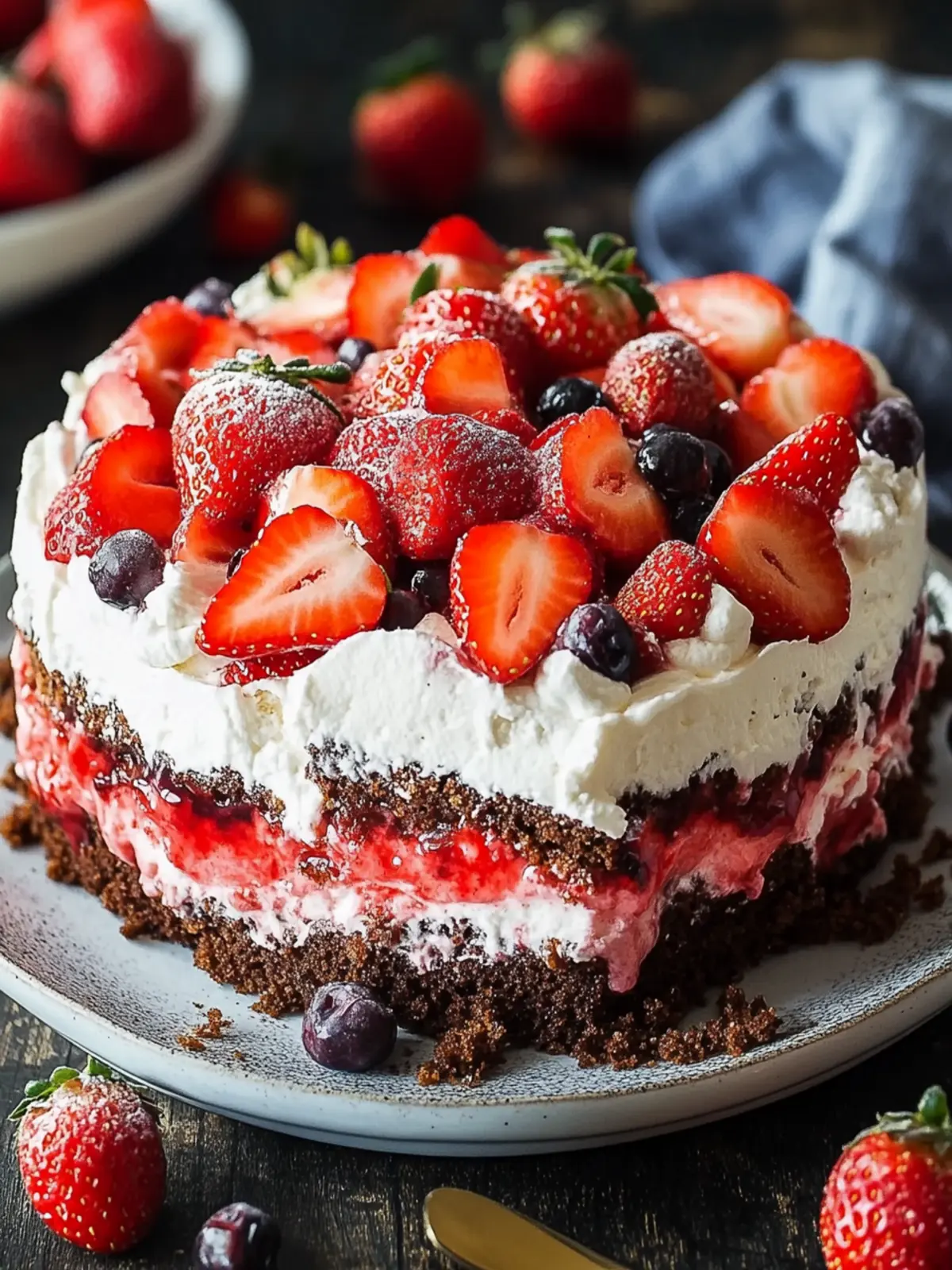 Strawberry Earthquake Cake: A Unique Dessert Delight Awaiting You 3 Strawberry Earthquake Cake: A Deliciously Unique Dessert