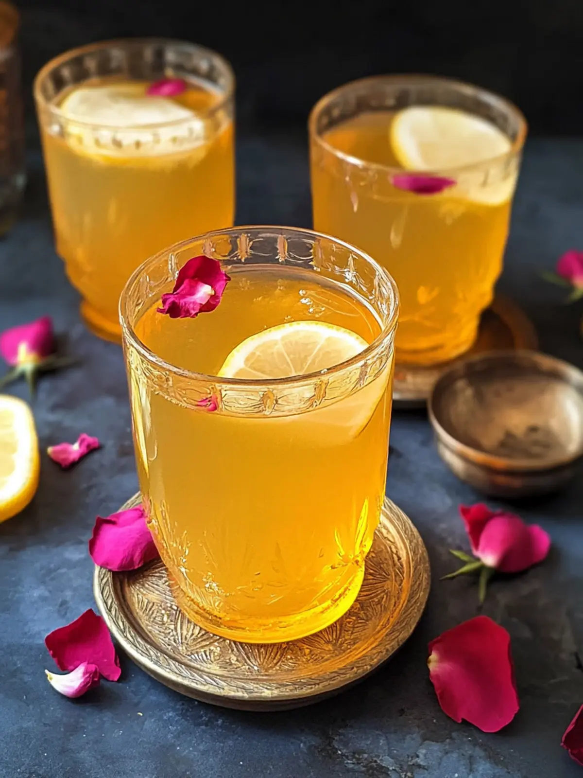 Saffron and Rose Infused Lemonade: Your Summer Sip Sensation 4 Saffron and Rose Infused Lemonade