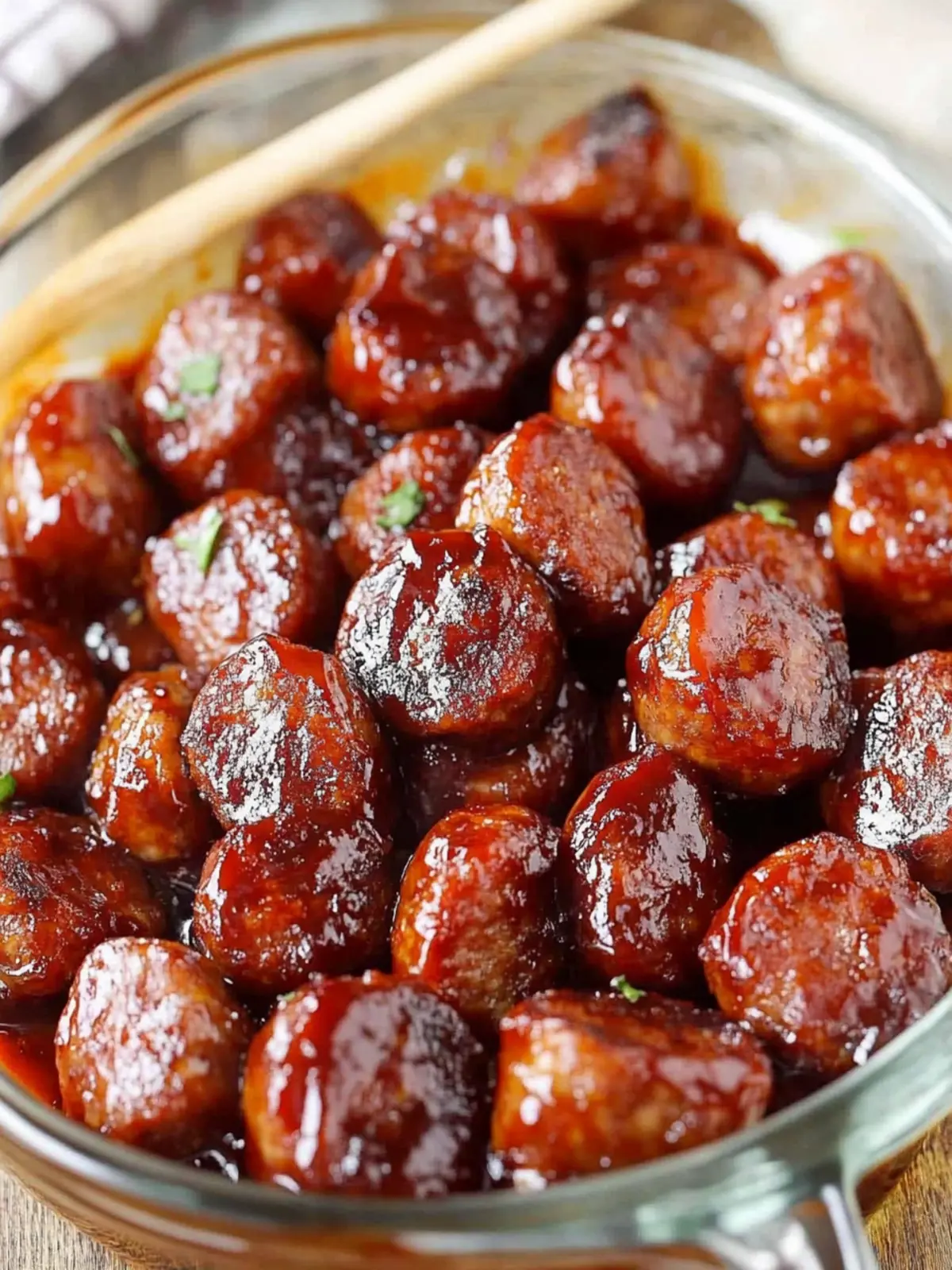 BBQ Sausage Bites (Only 4 Ingredients) for Effortless Snacking 4 BBQ Sausage Bites (Only 4 Ingredients!)