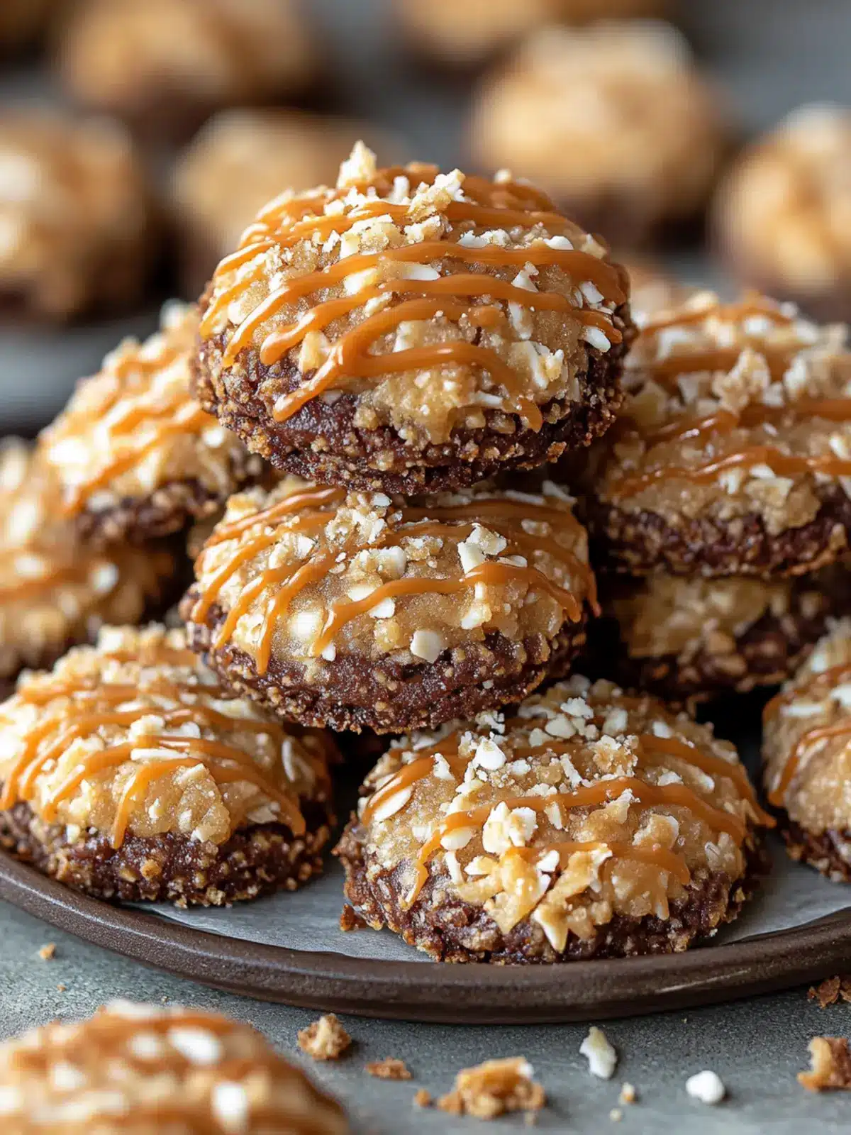 Decadent No-Bake Samoa Cookies in Just 30 Minutes 4 No-Bake Samoa Cookies