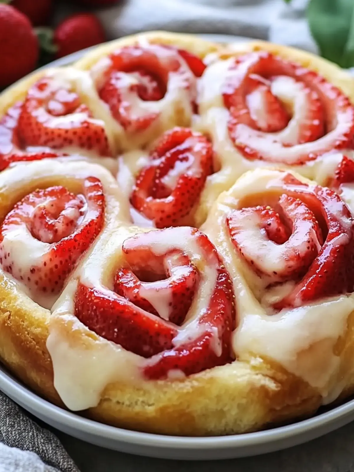 Easy Strawberry Cheesecake Sweet Rolls: Effortless Decadence at Home 3 Easy Strawberry Cheesecake Sweet Rolls: A Delightful Homemade Treat