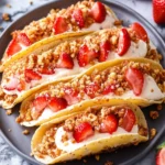 Strawberry Crunch Cheesecake Tacos for Sweet Summer Fun 10 Strawberry Crunch Cheesecake Tacos