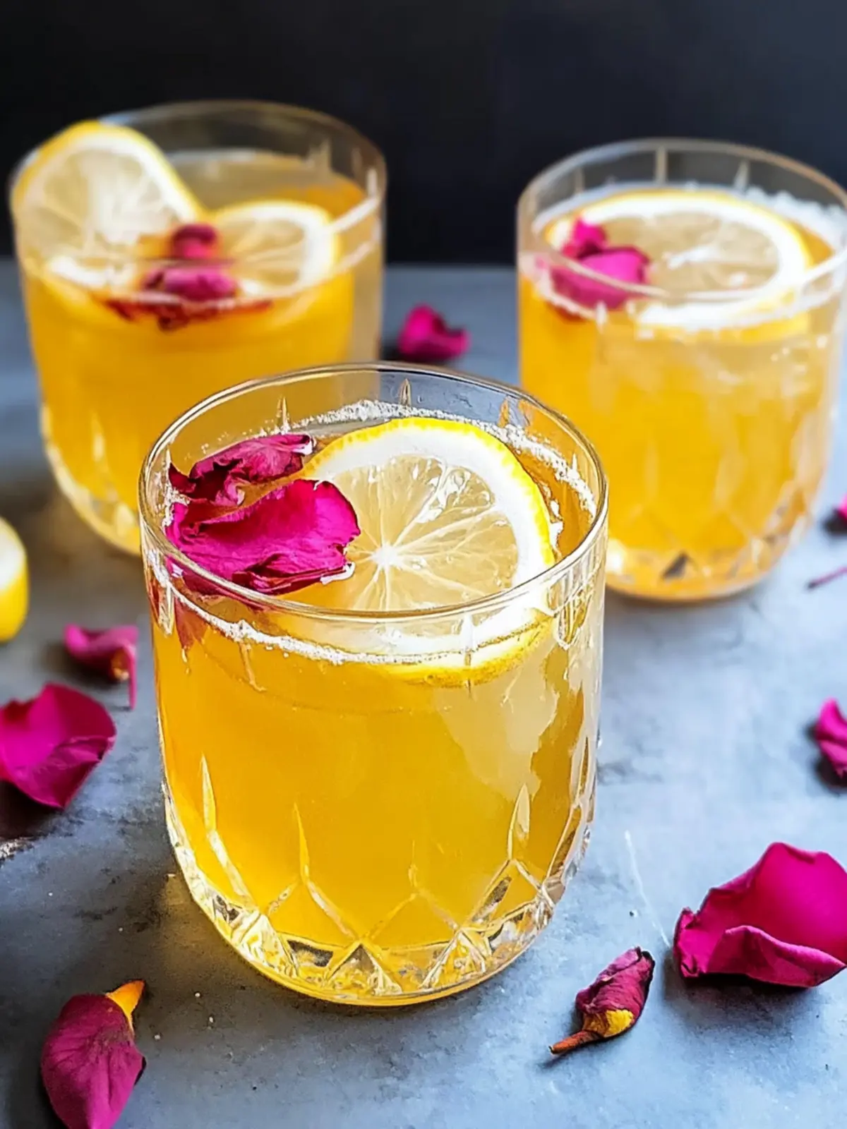 Saffron and Rose Infused Lemonade: Your Summer Sip Sensation 2 Saffron and Rose Infused Lemonade