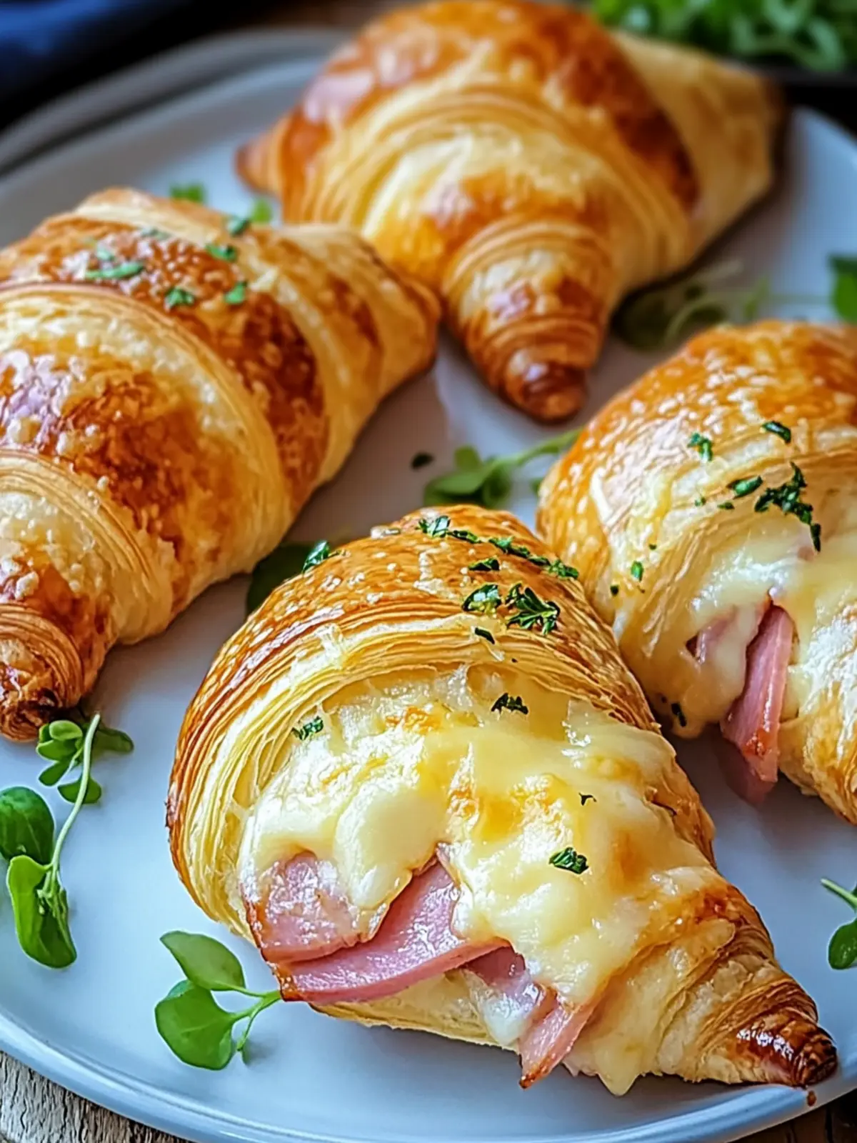 Baked Ham and Cheese Croissants: Your New Weekend Breakfast Must-Have 5 Baked Ham and Cheese Croissants