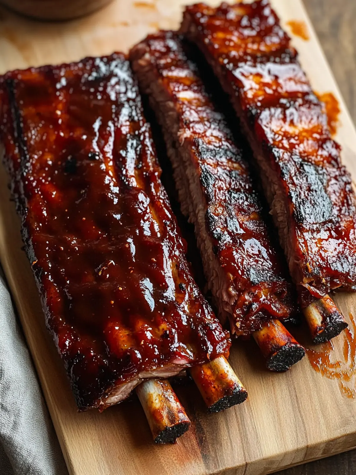 Sticky Oven-Roasted BBQ Ribs to Wow Dad This Father’s Day 3 BBQ Ribs | Sticky Oven-Roasted Ribs for Father’s Day