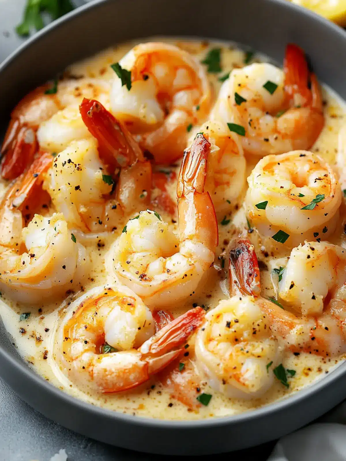 Creamy Garlic Shrimp: 5 Secrets for Perfect Home Cooking 3 Creamy Garlic Shrimp: 5 Secrets to Perfecting This Dish at Home!